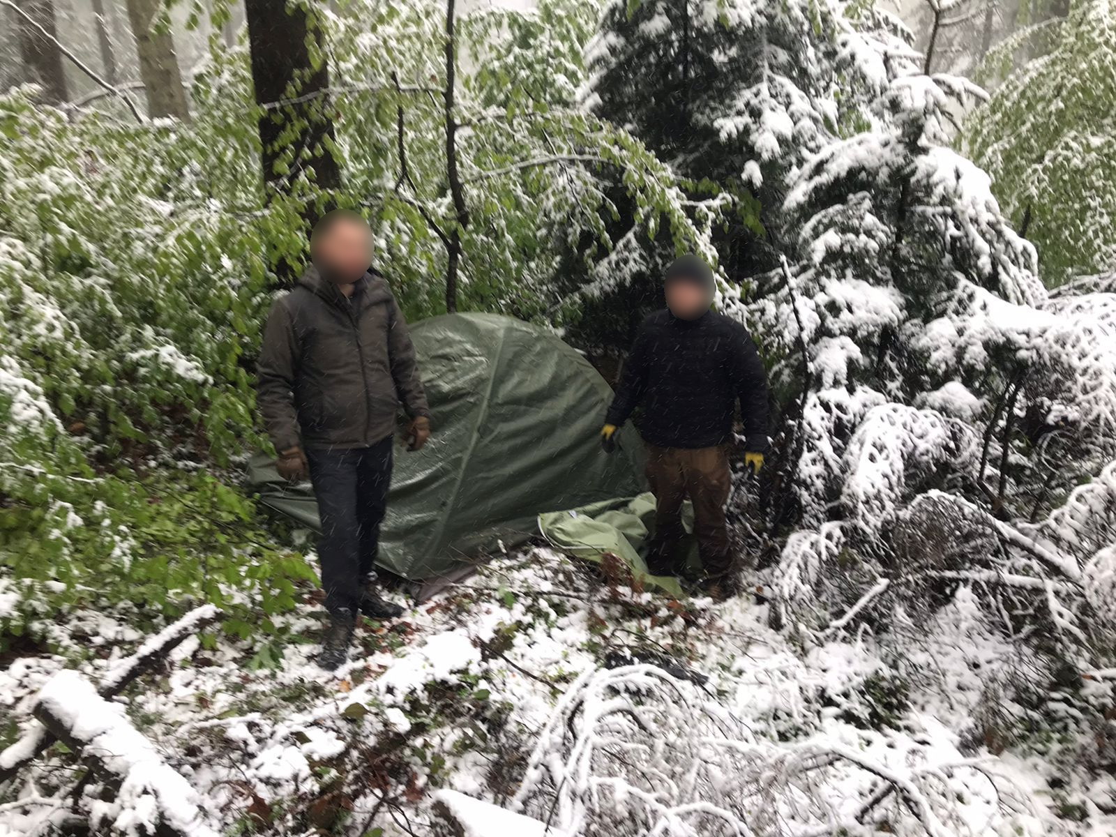 У Карпатах фотопастка виявила чоловіків, які йшли до кордону з Румунією - фото 2