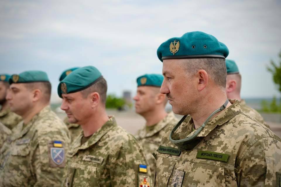 У Києві на Алеї захисників України відкрили пам’ятний знак «Морська піхота» - фото 2