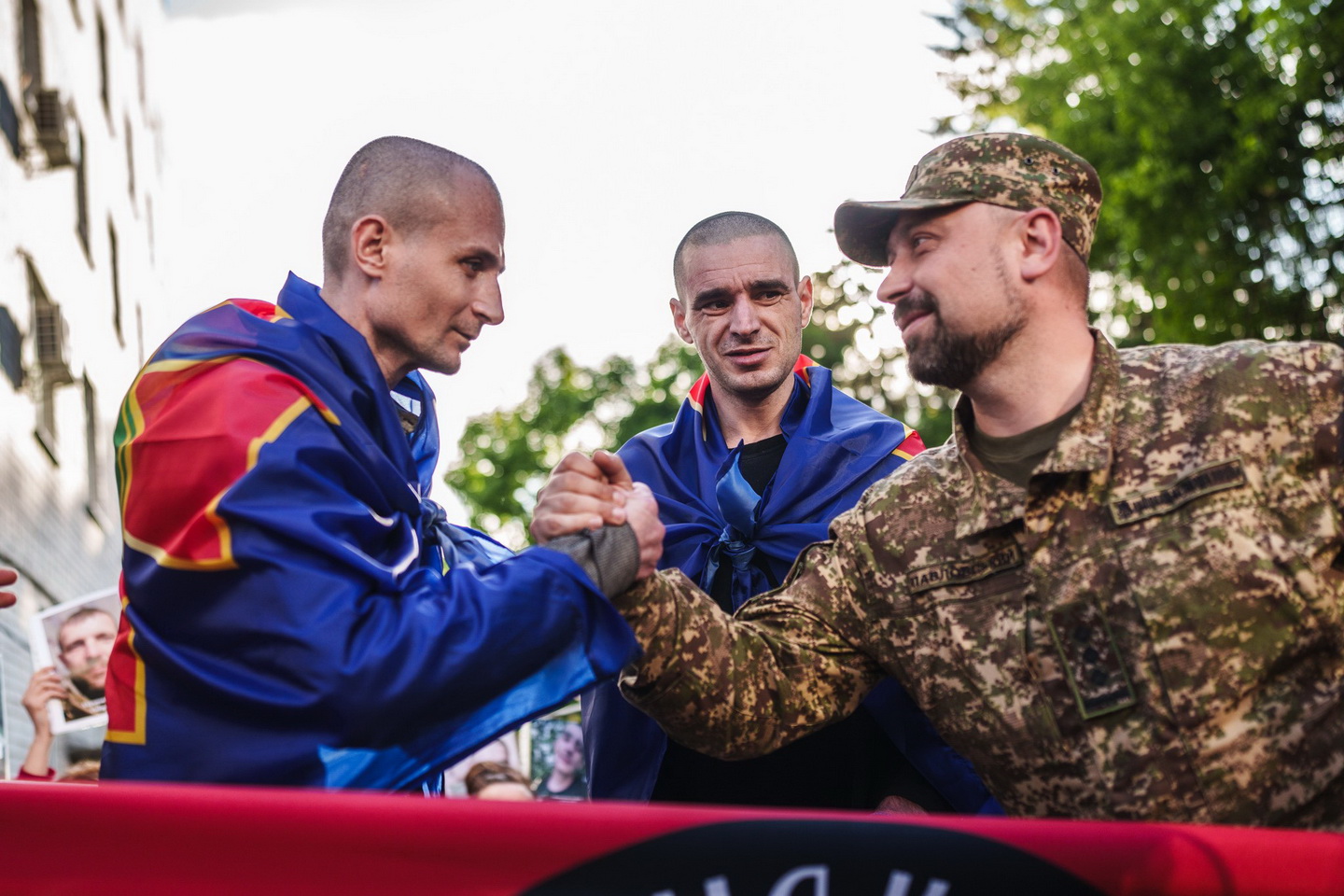 У рамках великого обміну з російського полону повернулися бійці «Червоної Калини»