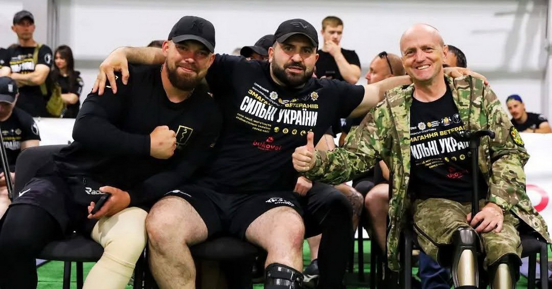 Ветеран із Вінниці Армен Гарибян виборов три медалі на змаганнях «Сильні України»
