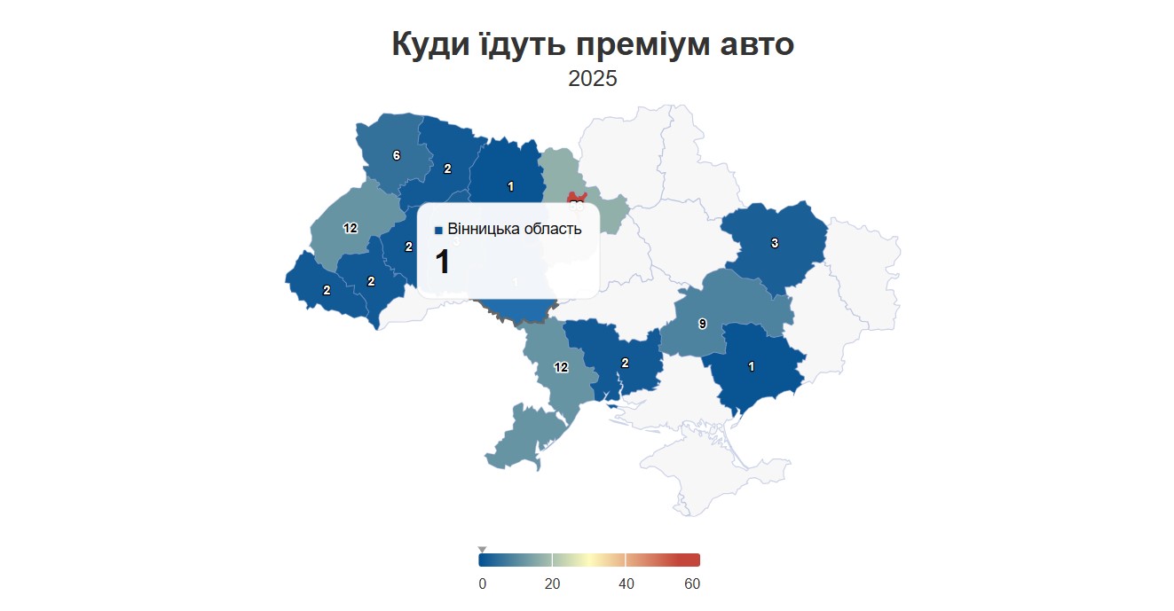 На Вінниччині зафіксували одну автівку, яка цьогоріч підпадає під податок на розкіш - фото 2