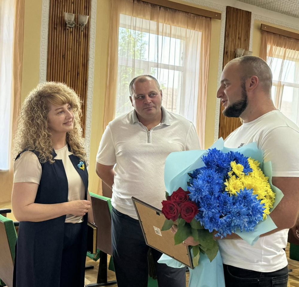 За участь у боях на Лиманщині залізничник з Вінниччини отримав орден «За мужність»