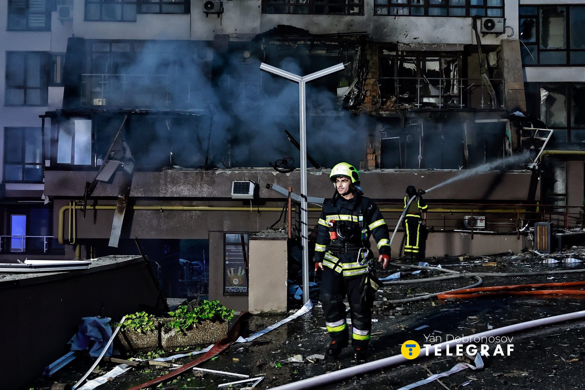 У Києві дрон знищив квартиру родини нардепа Жупаніна