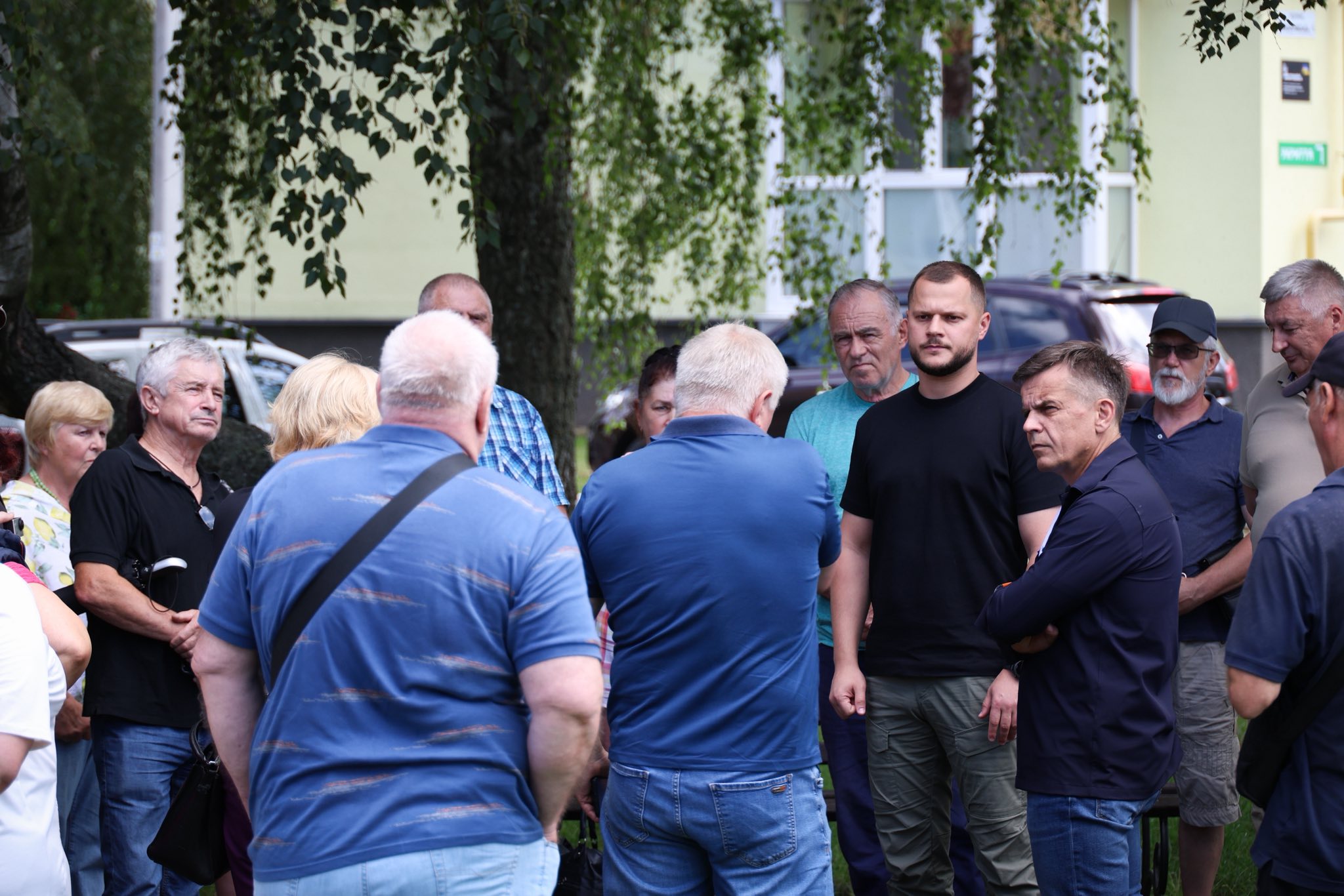У Гостомелі провели виїзну нараду з мешканцями містечка