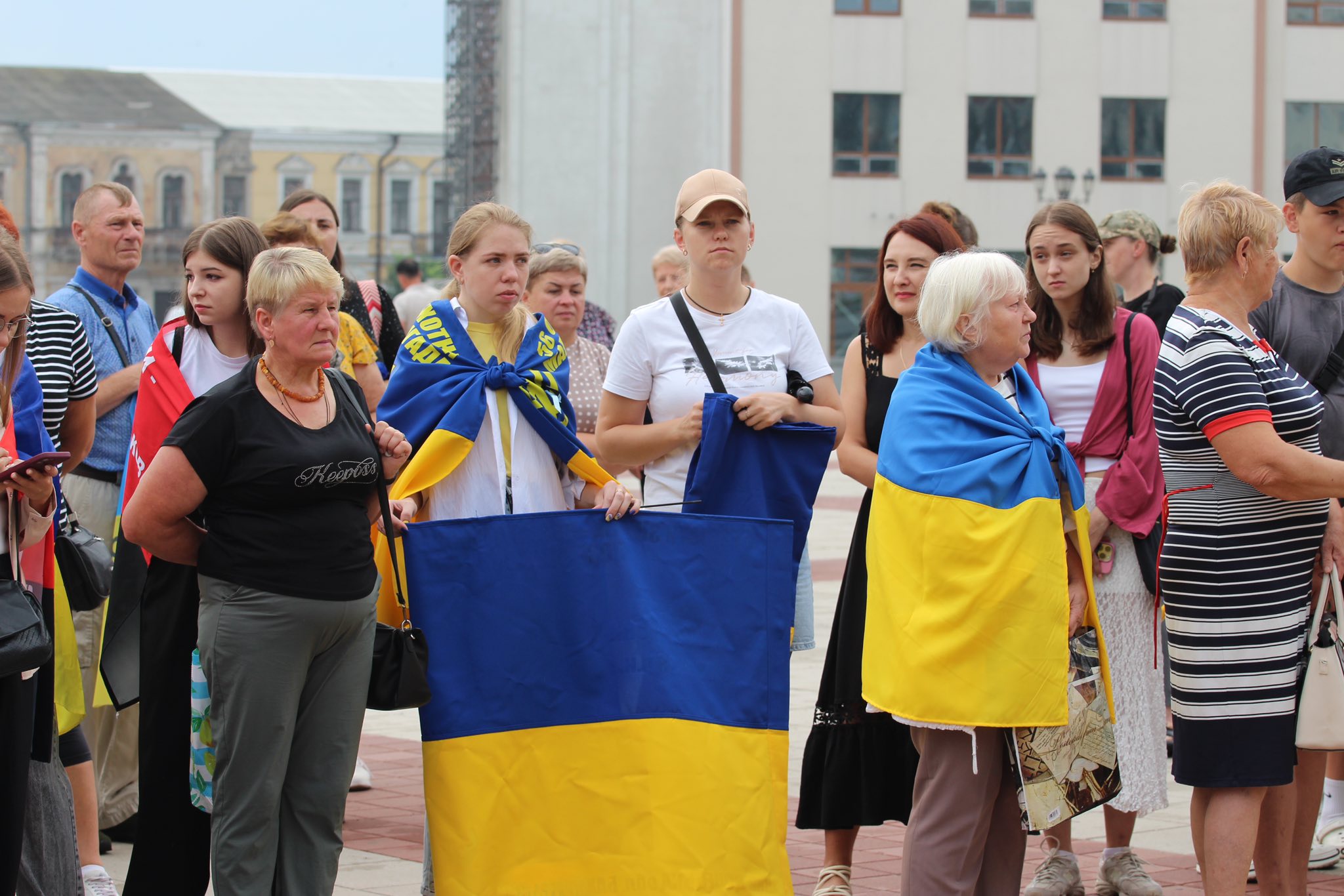 В Умані підняли чорно-білий «Прапор Надії» - фото 11