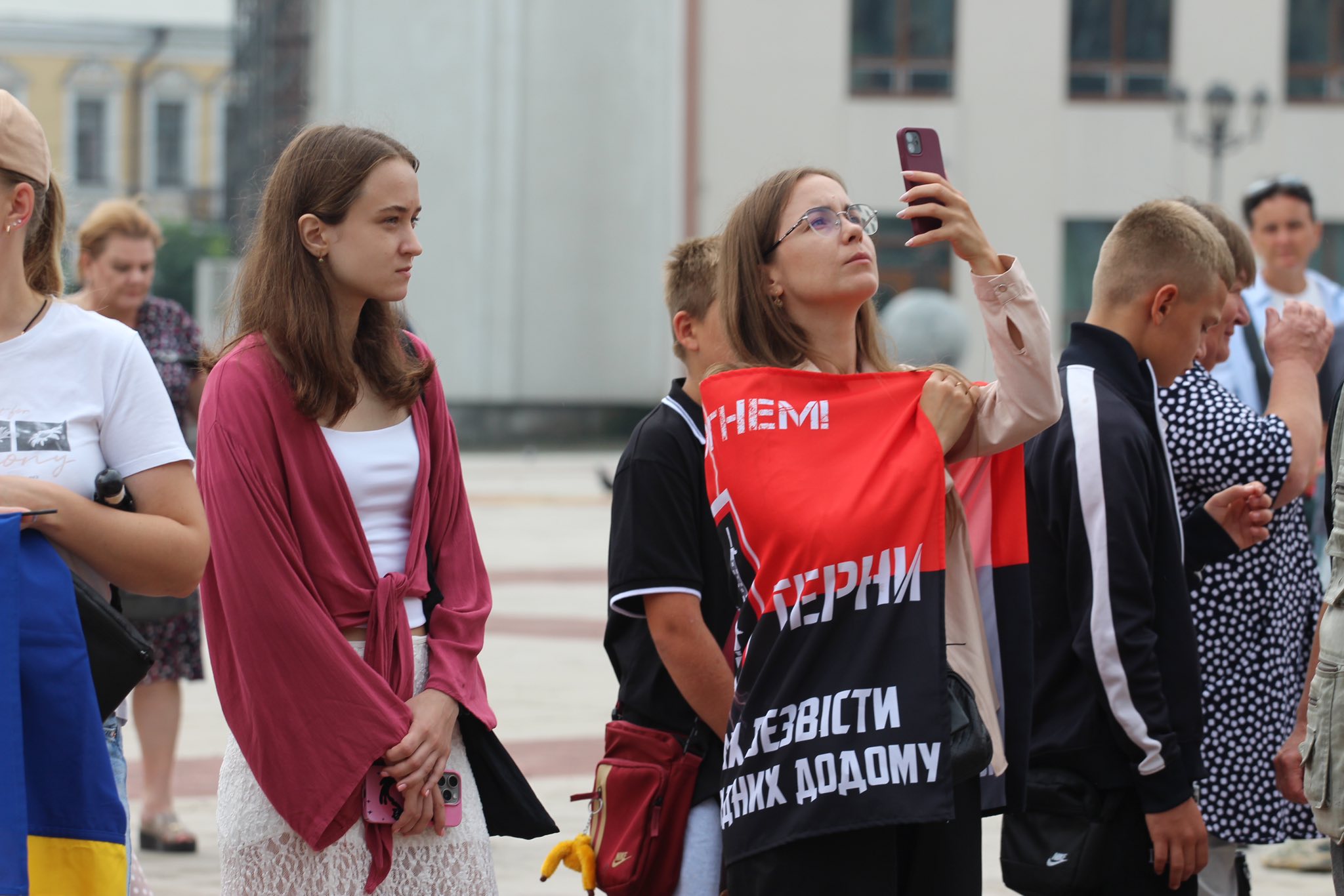 В Умані підняли чорно-білий «Прапор Надії» - фото 10