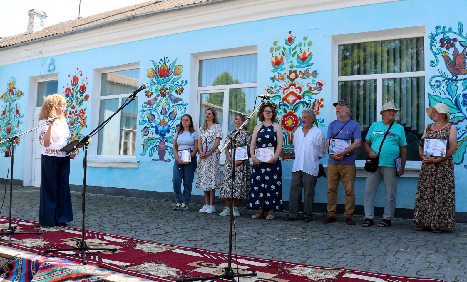 На Вінниччині художники з усієї України розписали стіни шкіл, садочків та хат - фото 18