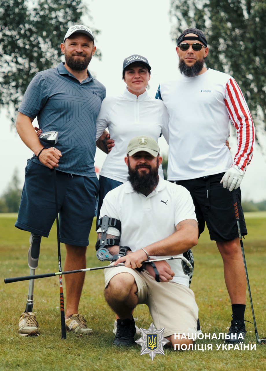 Ветерани поліції столиці взяли участь у турнірі з гольфу