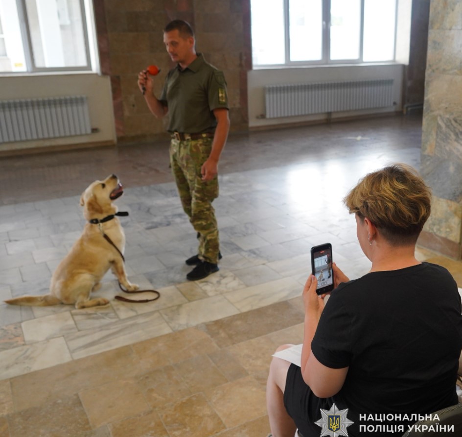 Поліцейські собаки, які пройшли навчання, допомагають відновлюватися ветеранам. Відео - фото 3