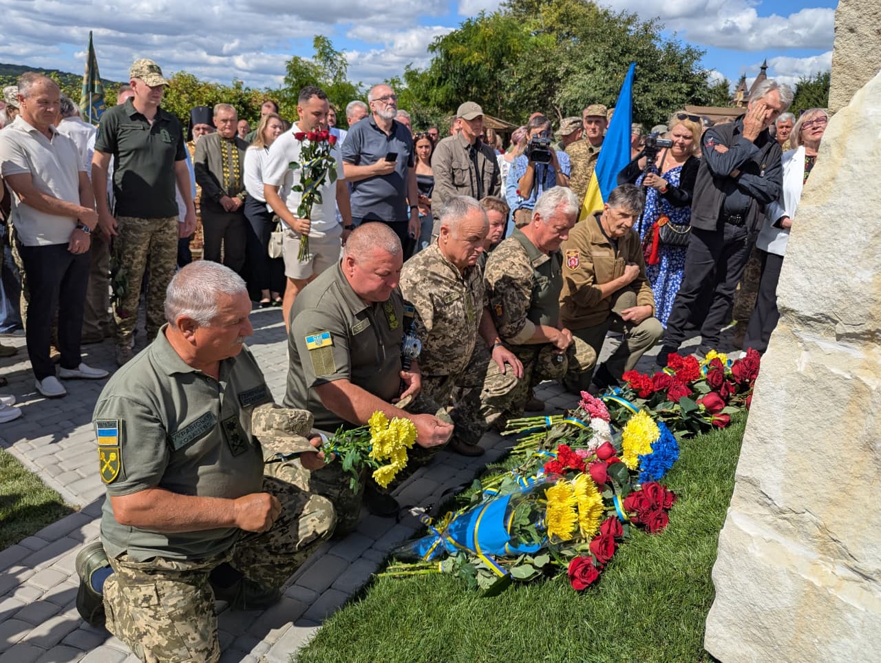 На Черкащині освятили меморіал Герою України Олександру Мацієвському