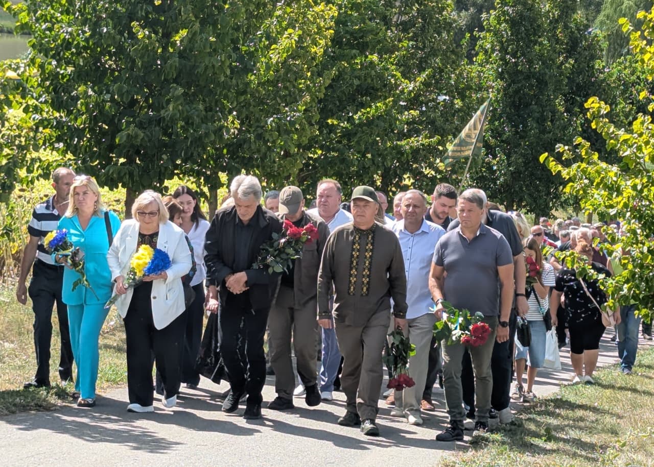 На Черкащині освятили меморіал Герою України Олександру Мацієвському - фото 4