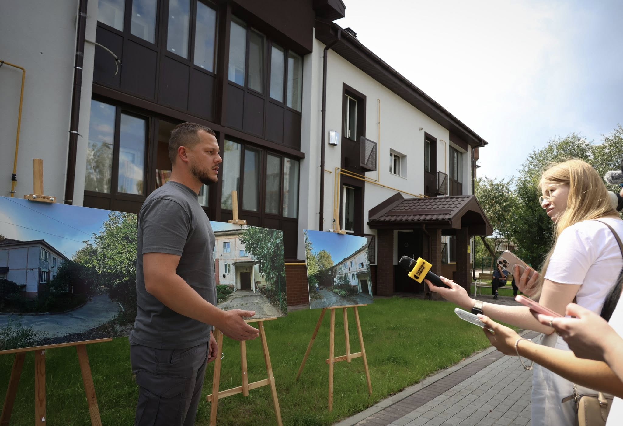 У Бородянці відновили житловий будинок, пошкоджений у 2022 році