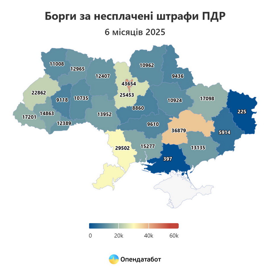 Майже 14 тисяч боргів за несплачені штрафи ПДР зафіксували на Вінниччині - фото 2