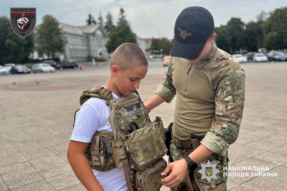 На Золотоніщині бійці розповіли про особливості служби у підрозділі «Чорна ласка»