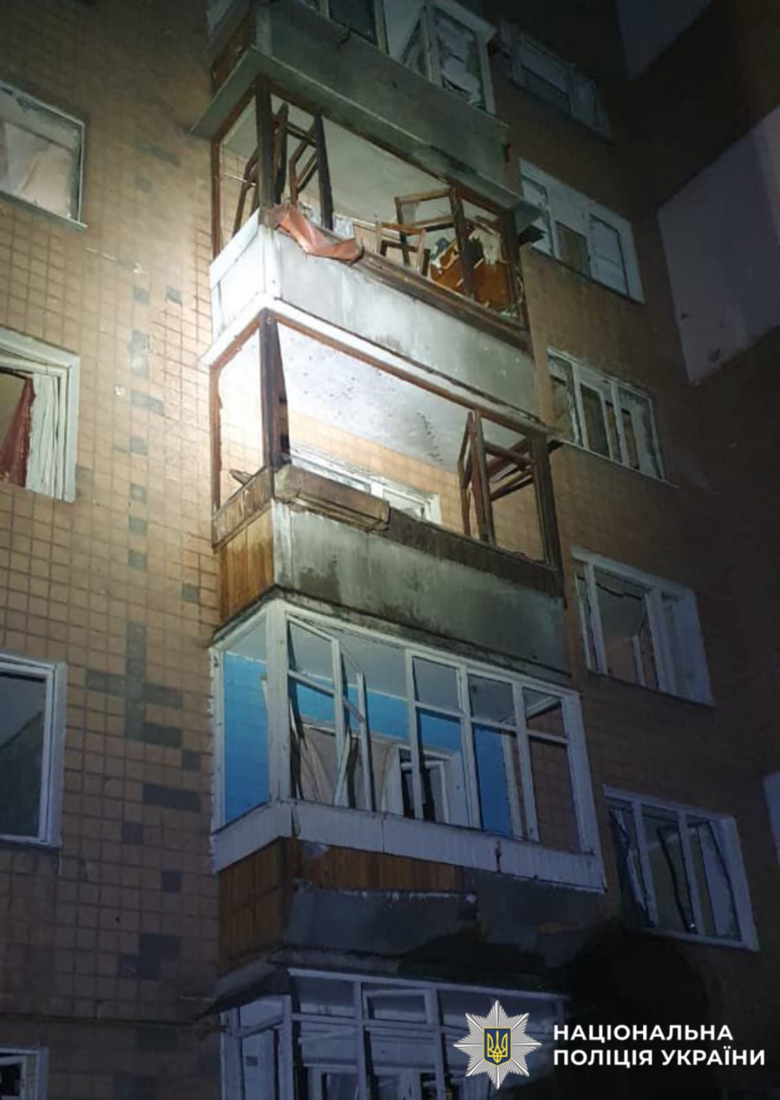 У поліції показали наслідки удару по Вишгородщині