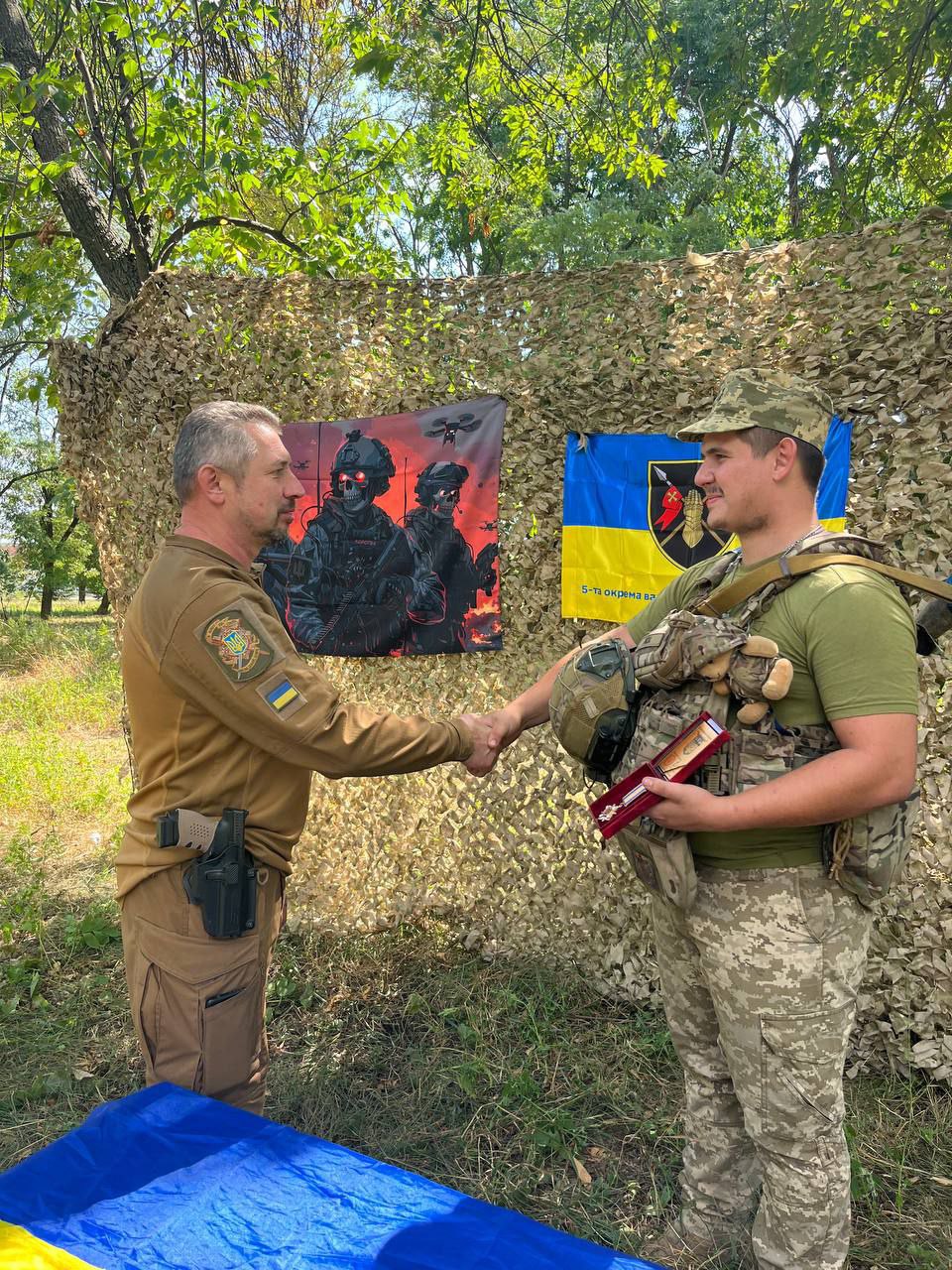 Військовий з Канева отримав орден «За мужність» III ступеня