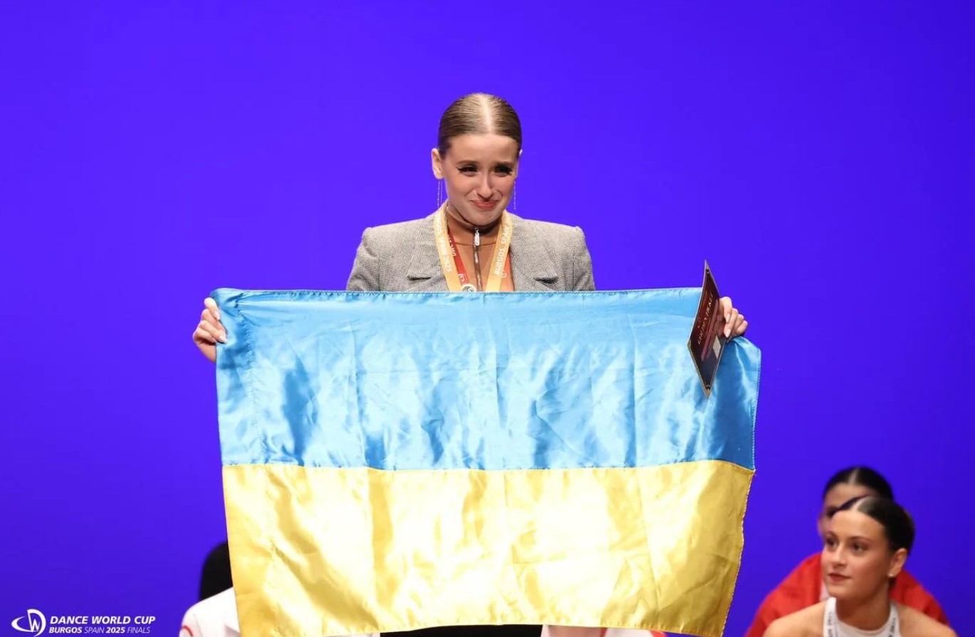 Танцівниця присвятила «золото» Кубку світу загиблому хореографу Володимиру Ракову