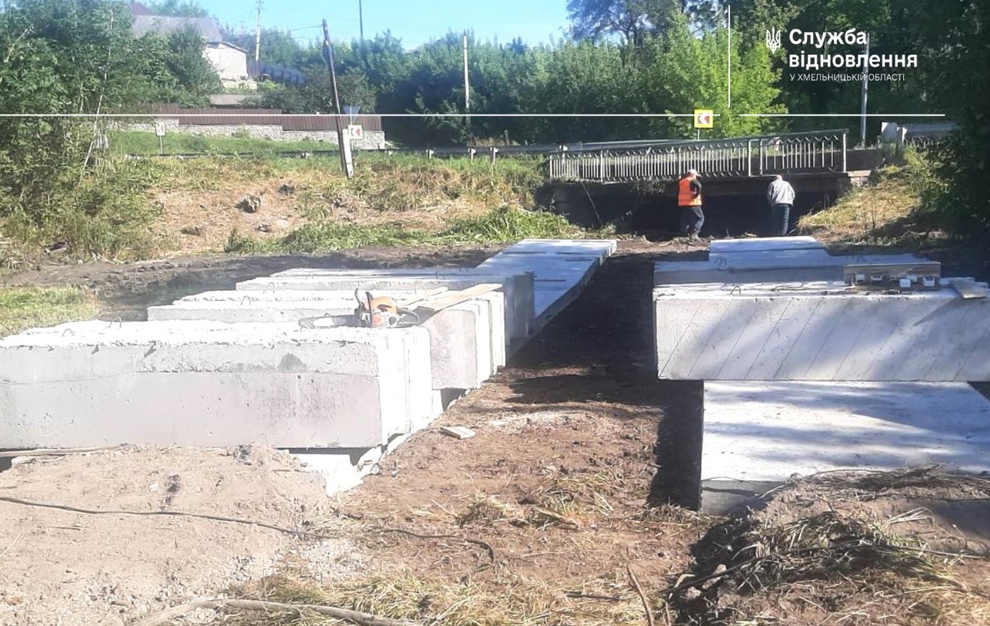 Капітально ремонтують міст на Хмельниччині, збудований 75 років тому - фото 4