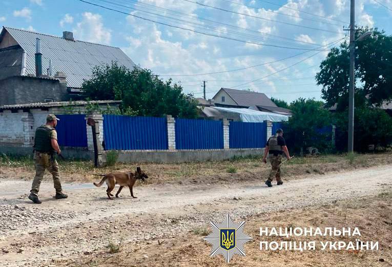 Кінологи поліції Києва та їх «хвостаті сапери» виявляють смертельні ворожі пастки на Херсонщині - фото 2