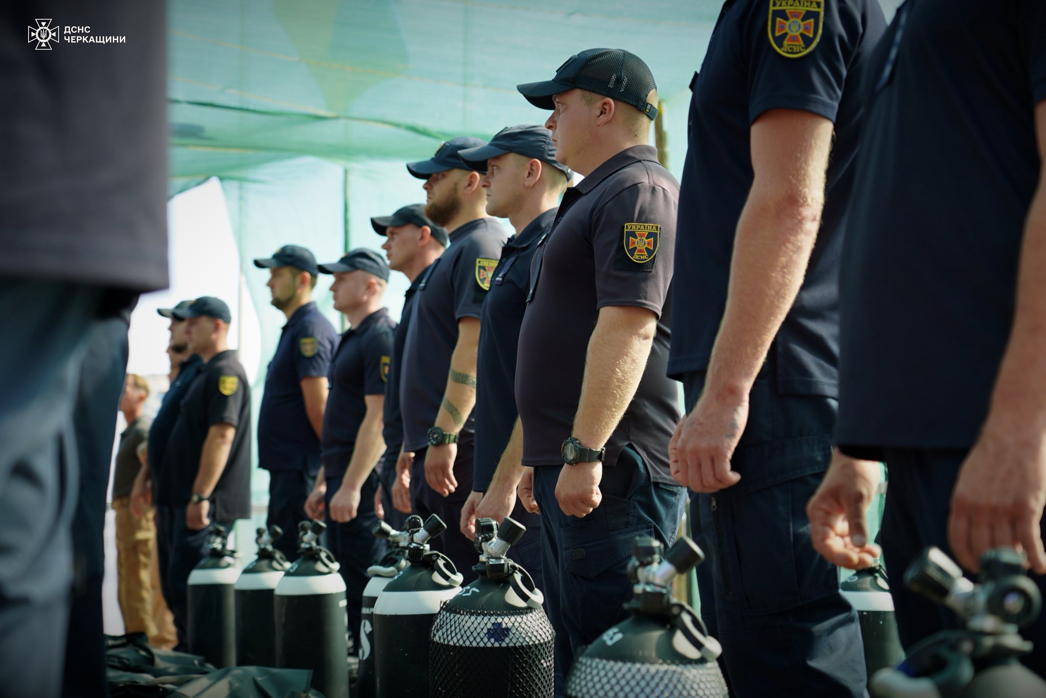У Черкасах французькі інструктори провели тренінг з підводного розмінування для рятувальників - фото 5
