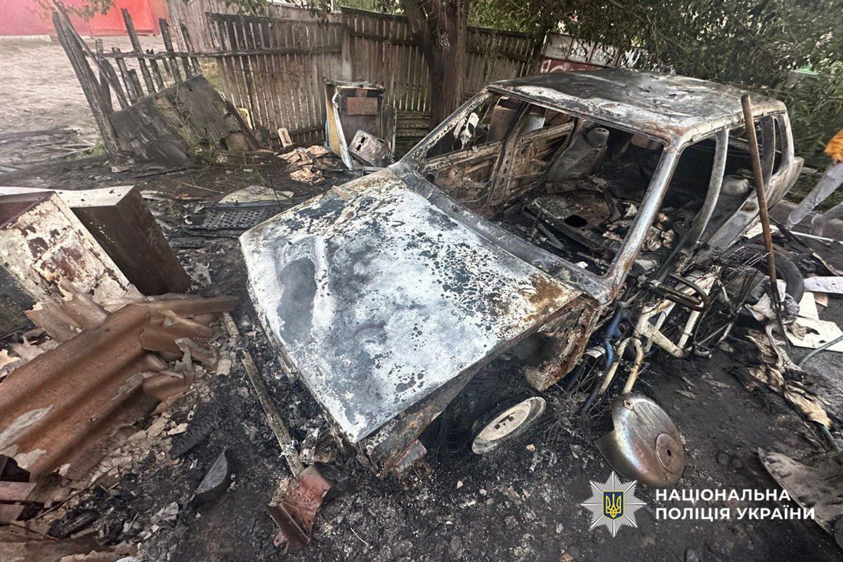 На Черкащині поліція затримала чоловіка, який підпалив майно сусіда