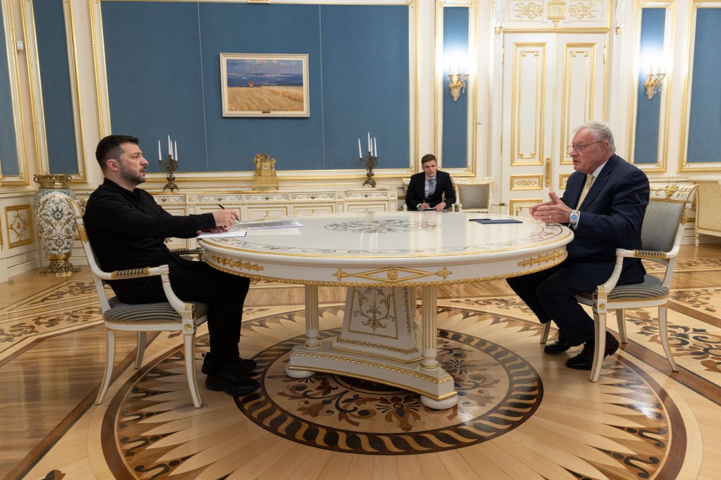 Президент зустрівся зі спецпредставником Президента США генералом Кітом Келлогом