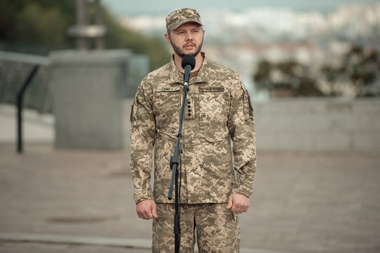 У столиці відкрили пам’ятний знак присвячений воїнам РЕБ - фото 3
