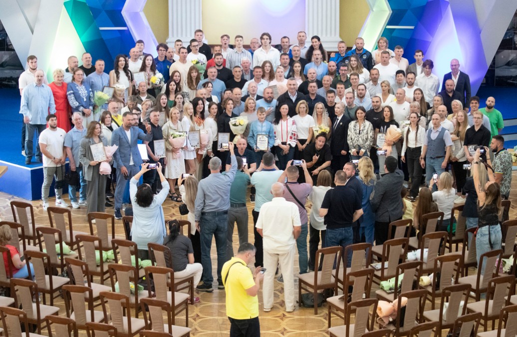 Кличко нагородив українських спортсменів відзнаками від столиці