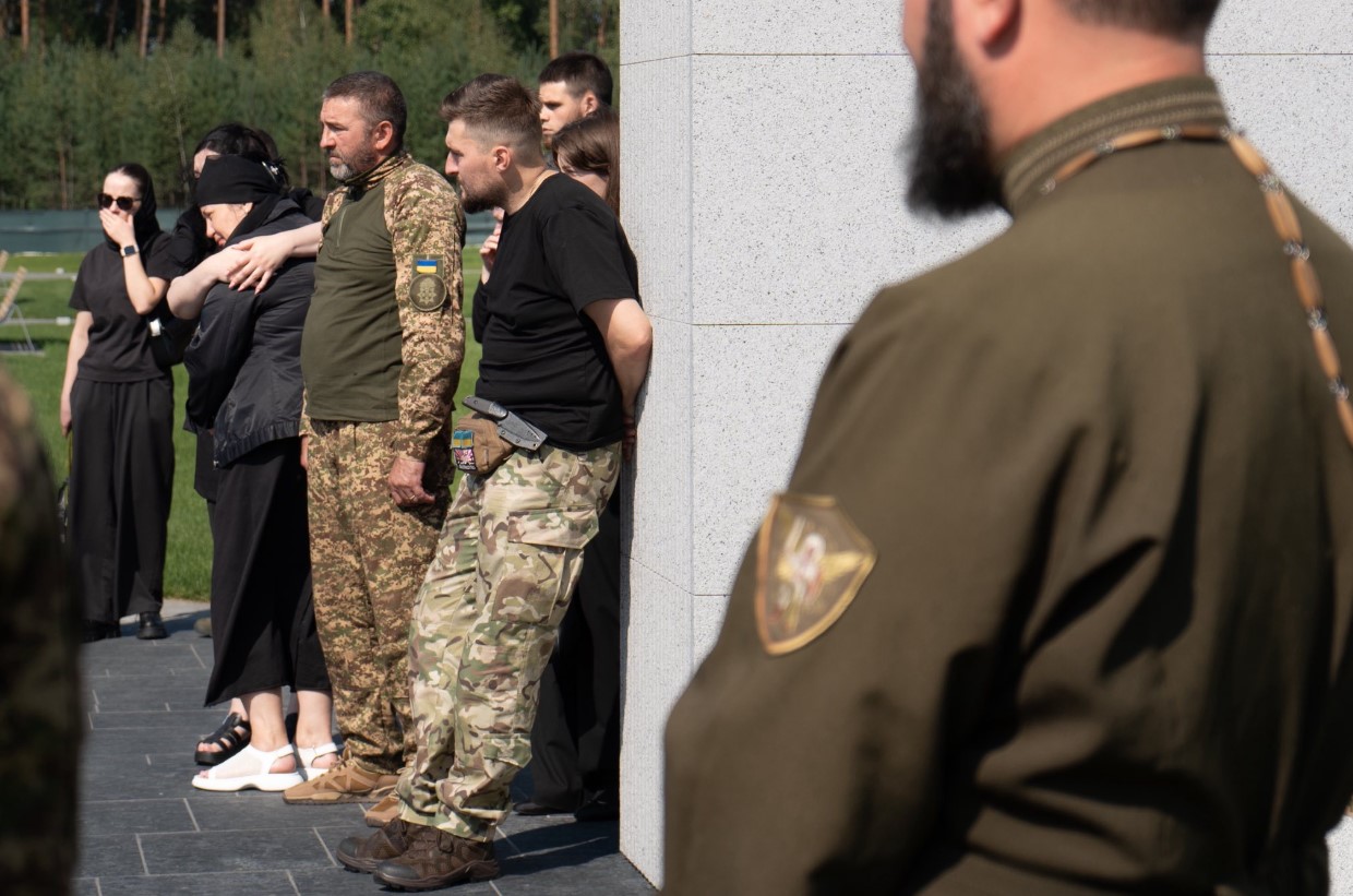 На Національному військовому кладовищі викарбували перше ім'я полеглого воїна - фото 2