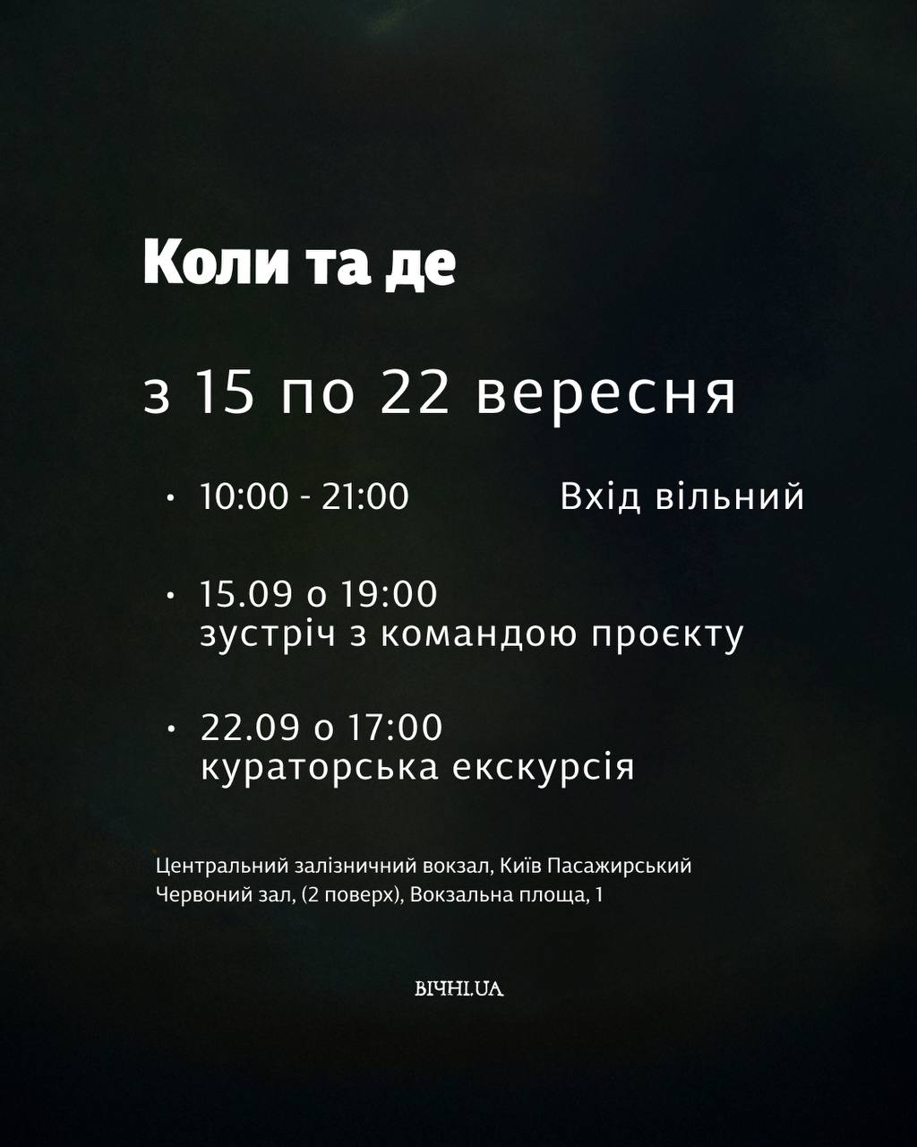 На центральному вокзалі у столиці презентують арт-проєкт «ВІЧНІ. UA» - фото 5