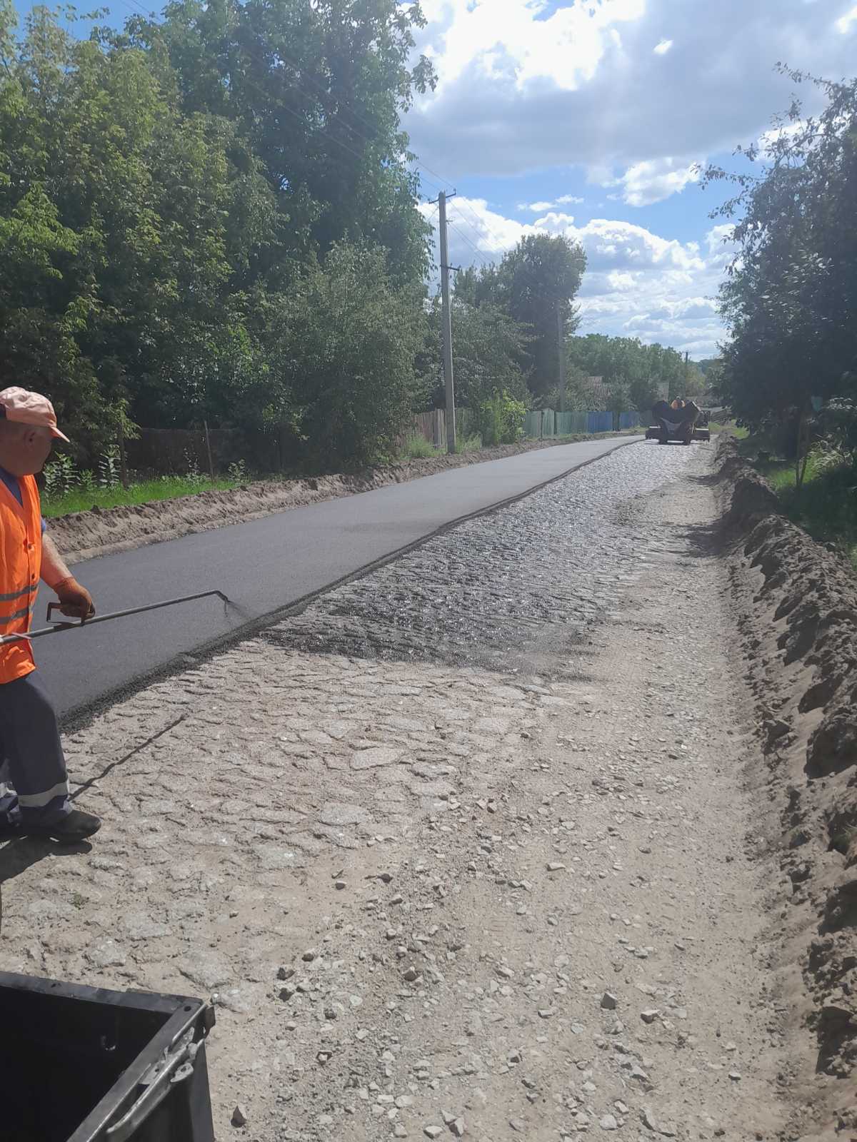 У громаді на Черкащині капітально ремонтують дорогу