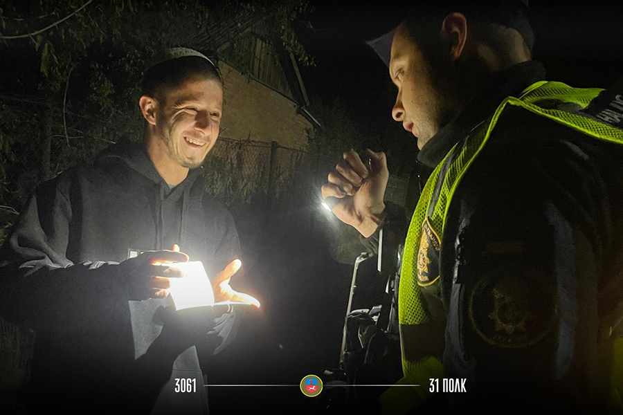 В Умані гвардійці спільно з поліцією забезпечують громадську безпеку під час Рош га-Шана