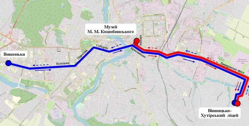 У Вінниці автобусний маршрут №19 змінює графік роботи та зупинки