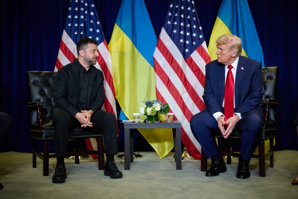 Зеленський зустрівся із Дональдом Трампом і подякував його дружині