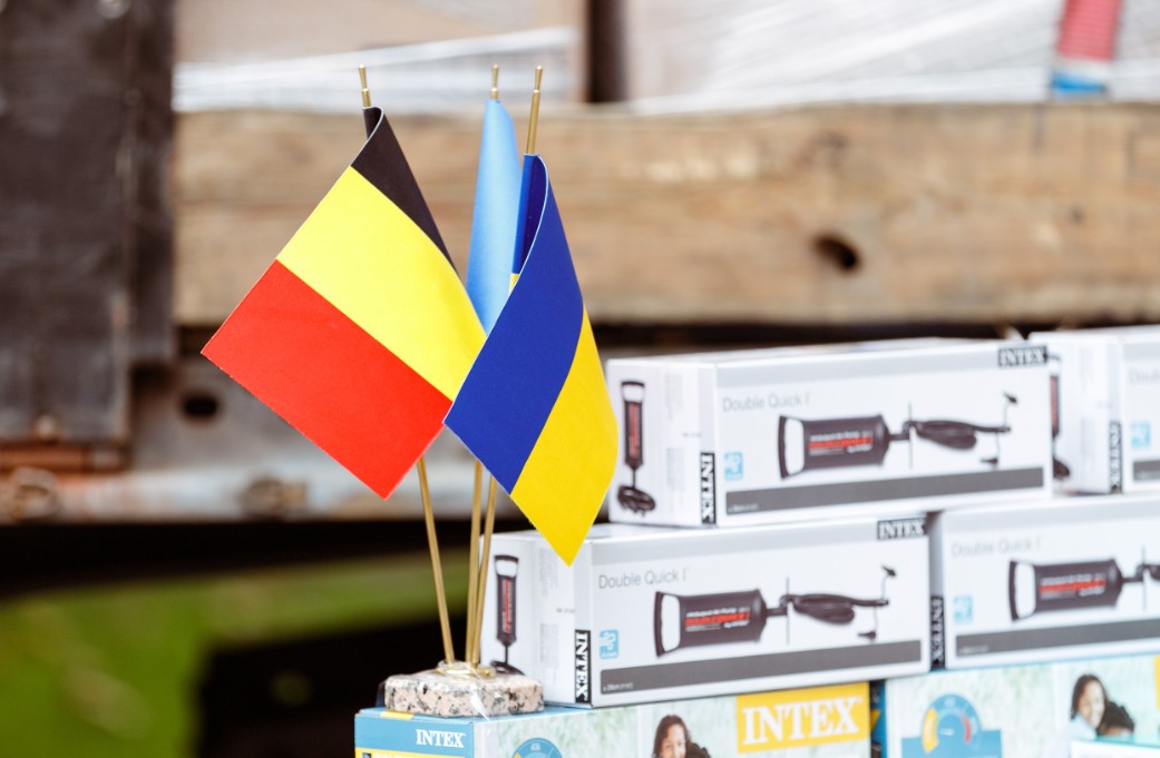 Київ отримав допомогу від партнерів із Бельгії та Франції для облаштування укриттів