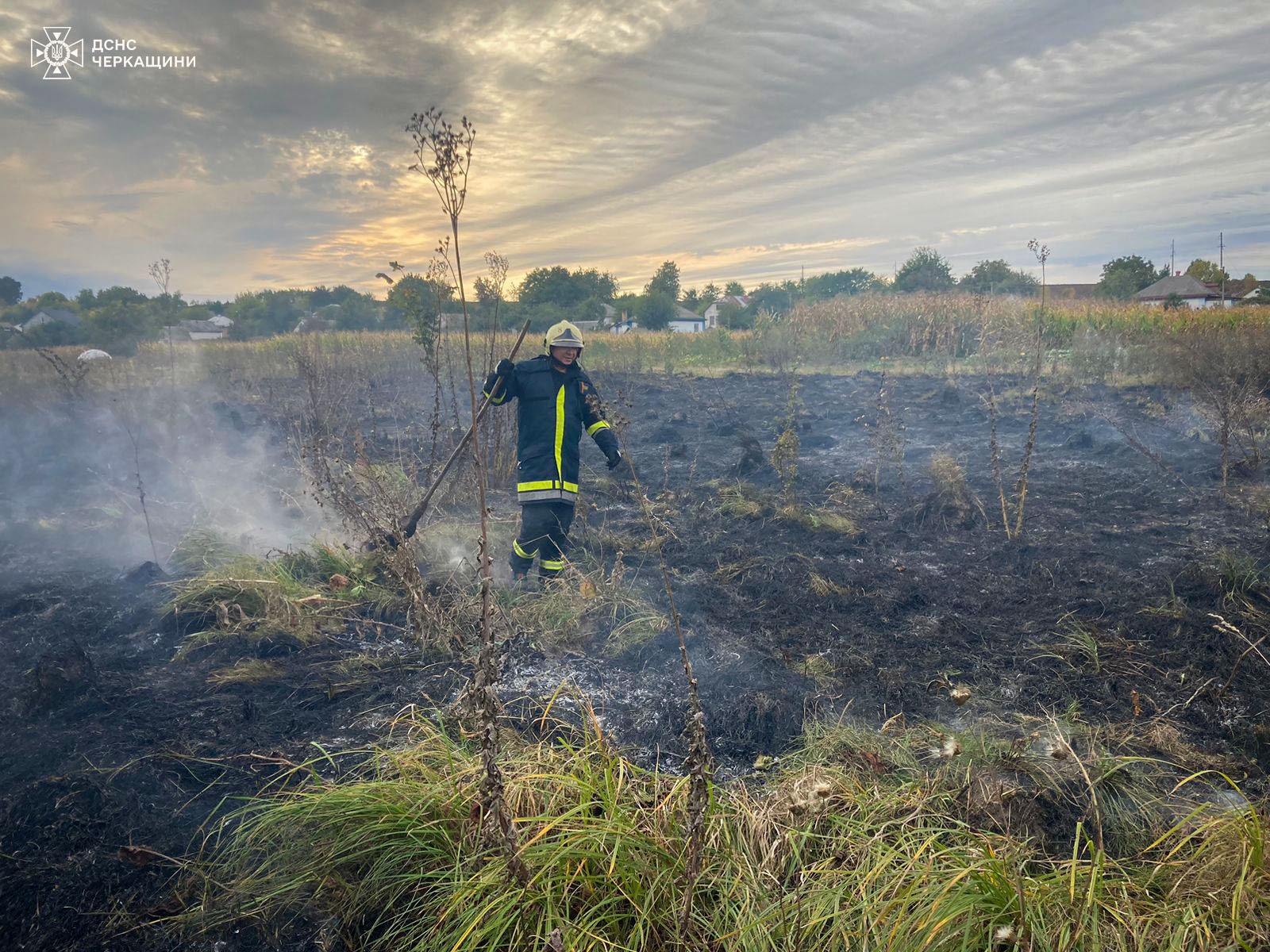Рятувальники на Черкащині ліквідували 4 пожежі на відкритій території - фото 2