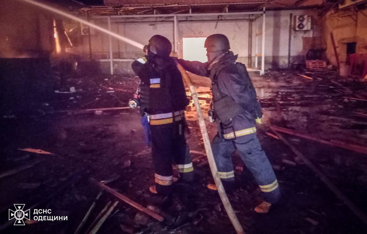 На Одещині внаслідок обстрілу пошкоджено підприємство