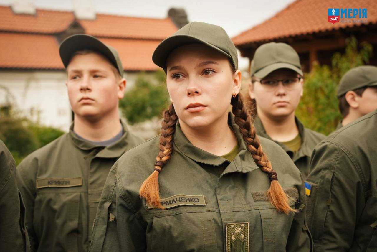 У Чигирині провели урочисту посвяту ліцеїстів ліцею з посиленою військово-фізичною підготовкою