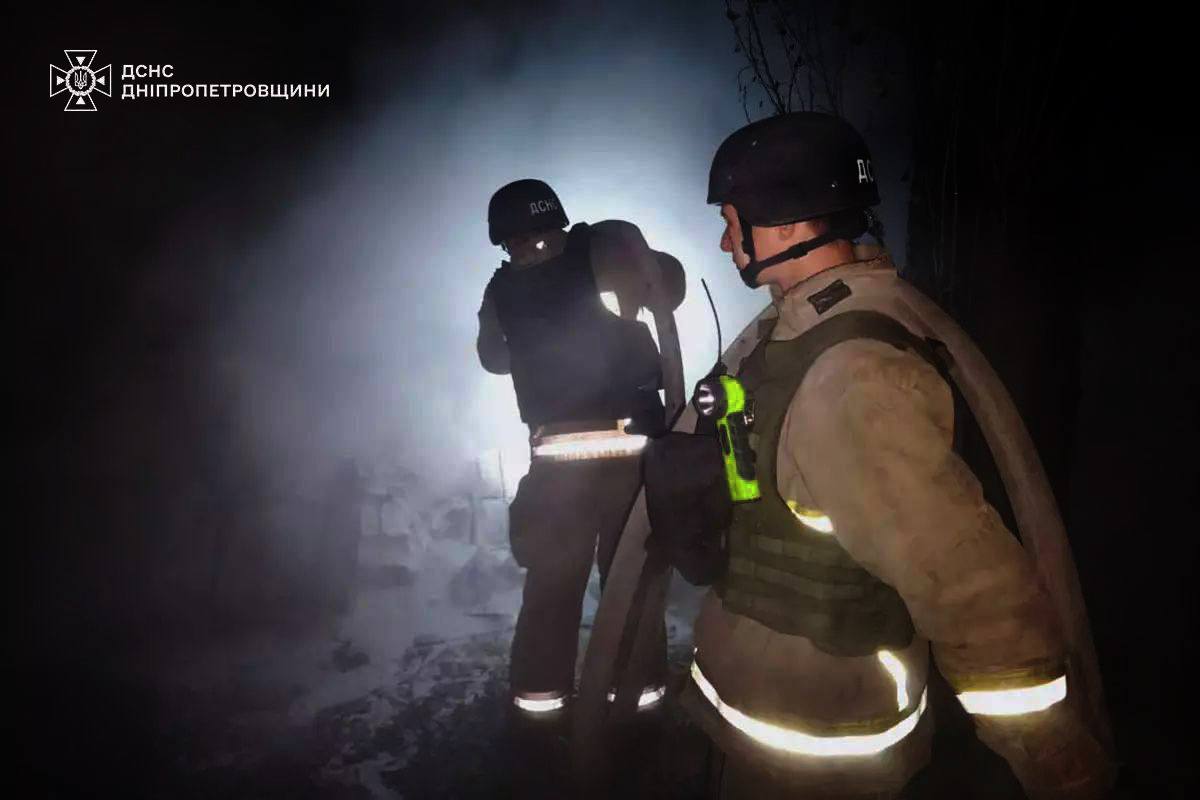 Внаслідок обстрілу Дніпропетровщини постраждали 5 людей