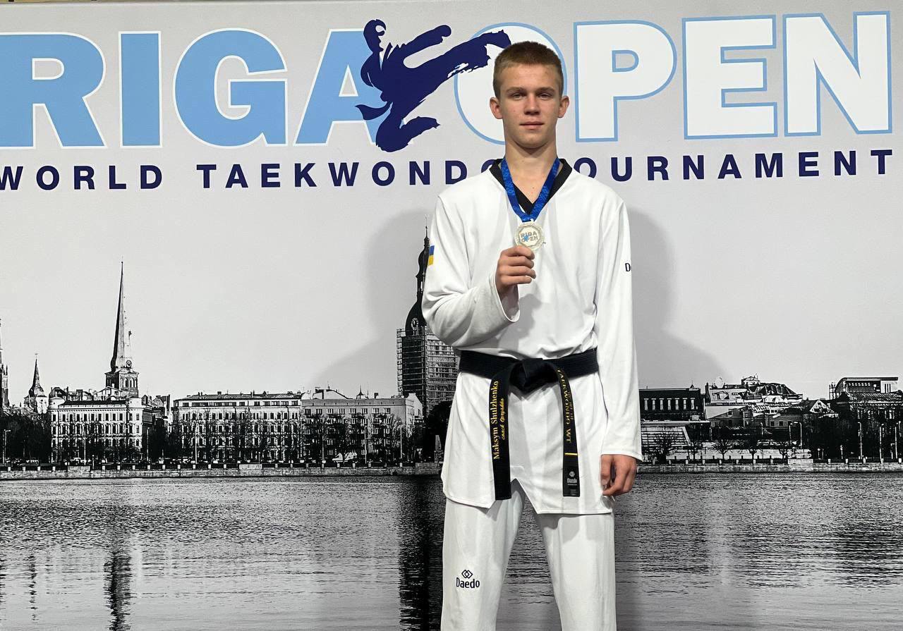 Представники Київщини вибороли срібло на міжнародних змаганнях з тхеквондо у Латвії