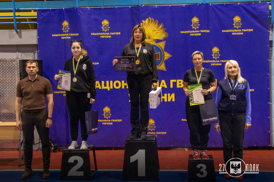 Київська гвардійка здобула срібло на Кубку командувача НГУ з настільного тенісу