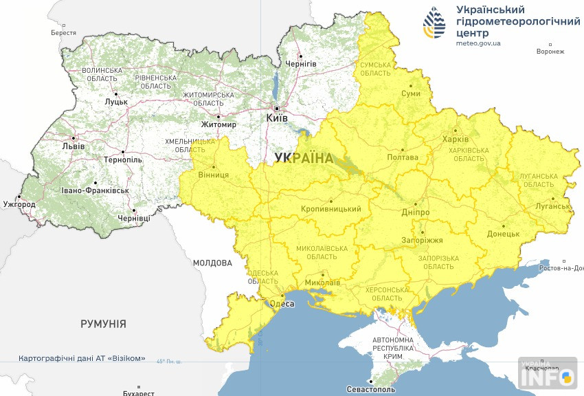 Заморозки на ґрунті прогнозують в Україні