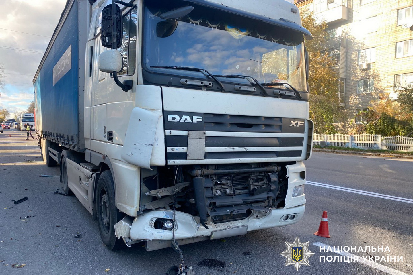 Двоє 9-річних дітей травмувалися через зіткнення фури та ВАЗ на Вінниччині