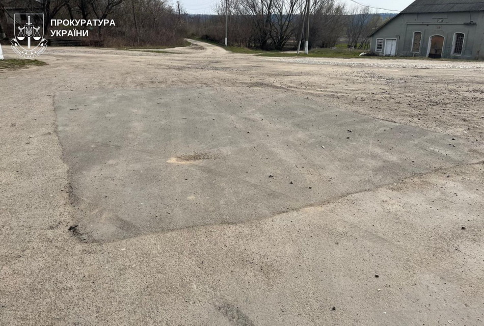 На ремонті доріг підприємець Вінниччини вкрав майже 300 тис. грн