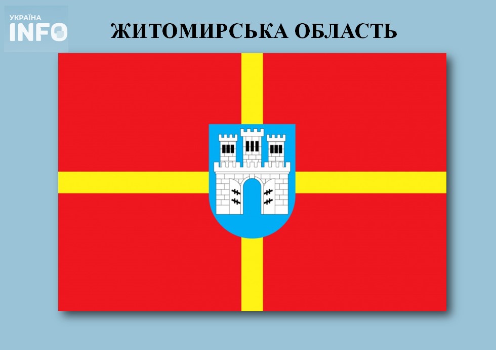 Прапор Житомирської області