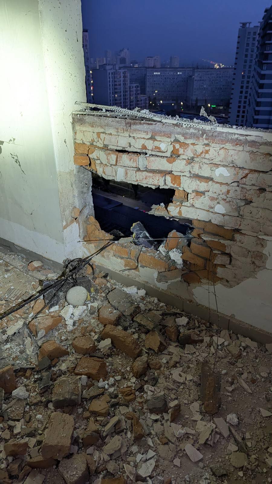 «Шахед» прилетів у будинок Ольги Стефанишиної в Києві