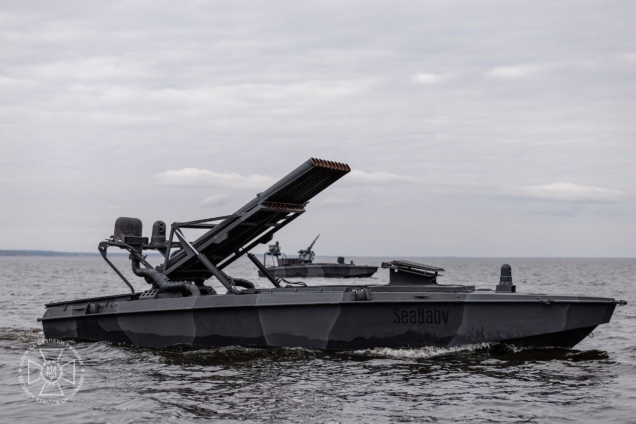 Показали нову версію морських дронів «Sea Baby», які вже застосовувалися в Чорному морі - фото 2