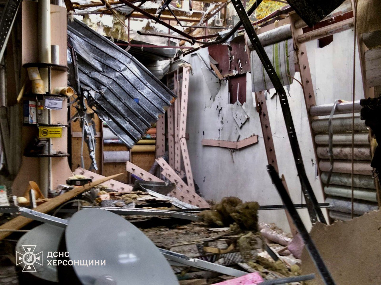 Росіяни вбили чоловіка та жінку під час артобстрілу Херсона