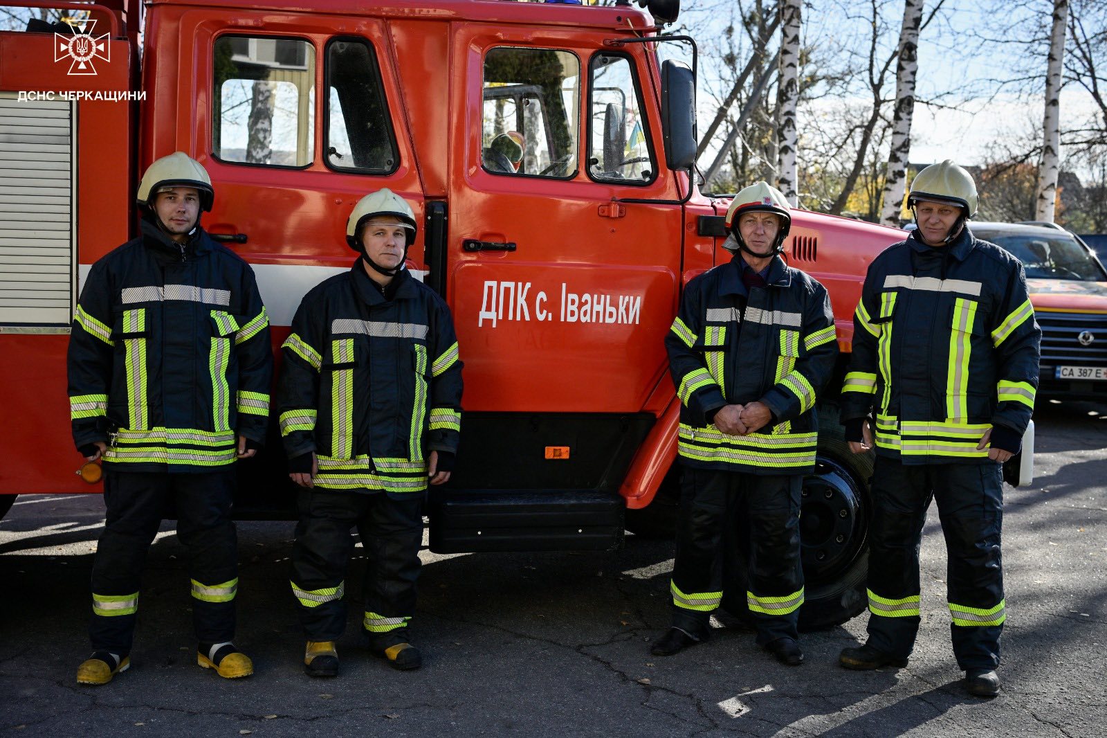 Дев’ята добровільна пожежна команда запрацювала на Черкащині