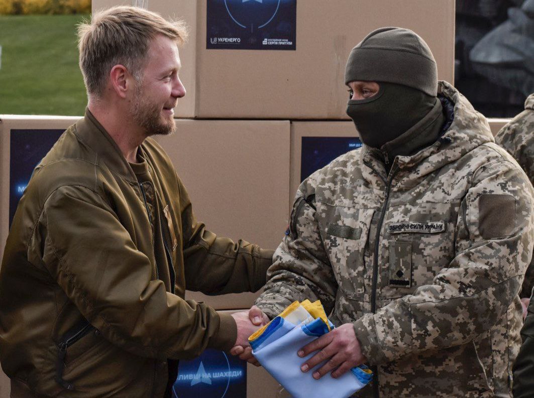 Воїнам Київської та Наддніпрянської бригад передали антидронові комплекси